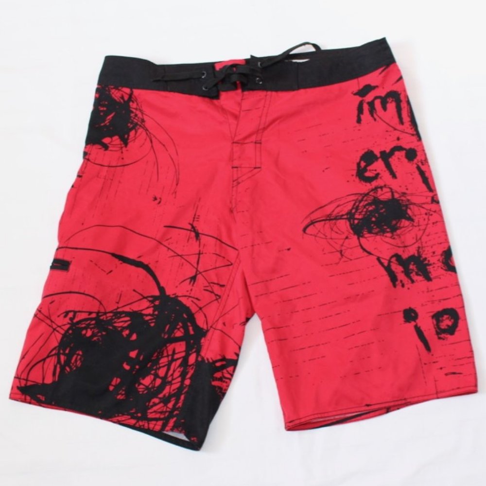 Imperial Motion Board Shorts - M33 - Red Brushed